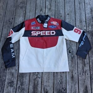 Copper Rivet Speed Moto Jacket NWT